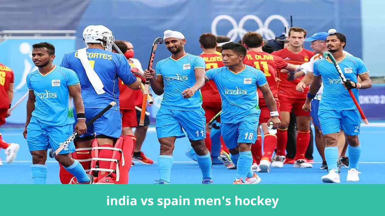 india vs spain mens hockey