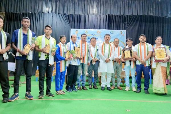 Tripura News: ক্রীড়া দিবসে বিলোনিয়াতে সংবর্ধিত ৯ জন। IMG 20250829 WA0021